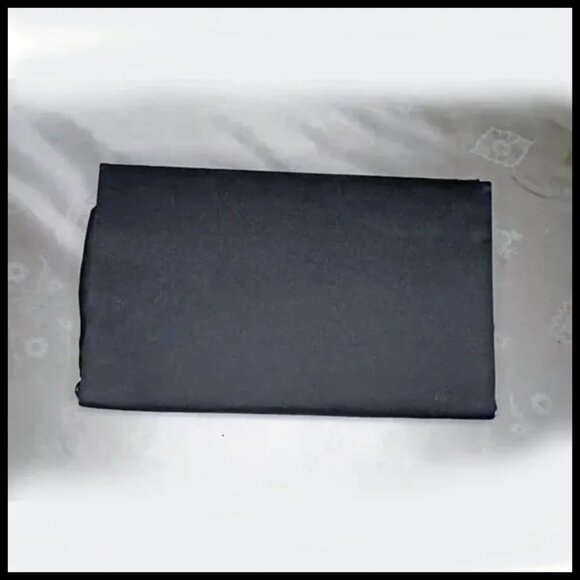 Convertible Clutch Black Gold Lame Evening Shoulder Bag Unused Vintage - Picture 7 of 15